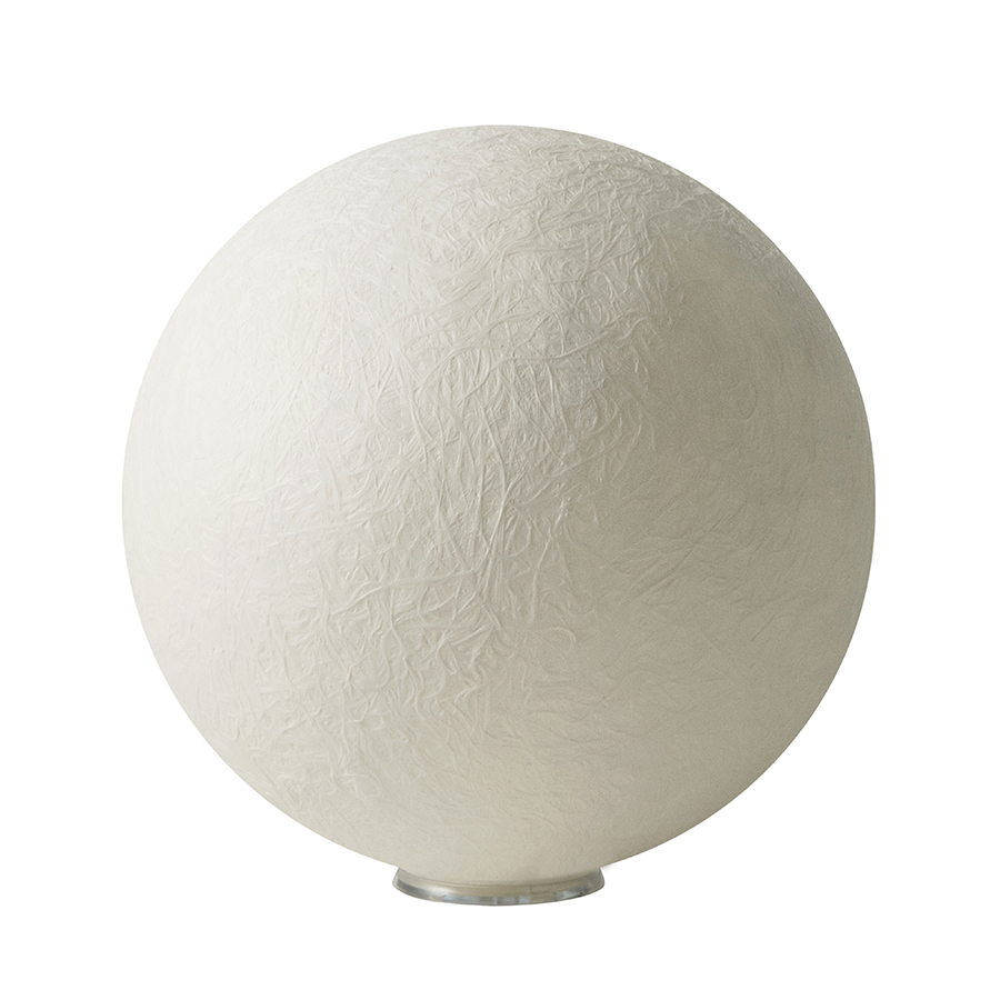 Lampada Da Tavolo T.Moon 1 In-Es Artdesign Collezione Luna Colore Bianco Dimensione  Diam. Ø 25 Cm
